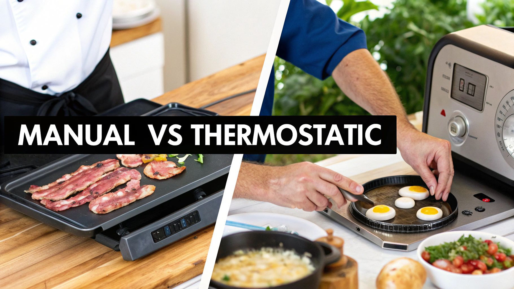 Manual vs Thermostatic Griddle: The Right Choice for Your Commercial Kitchen