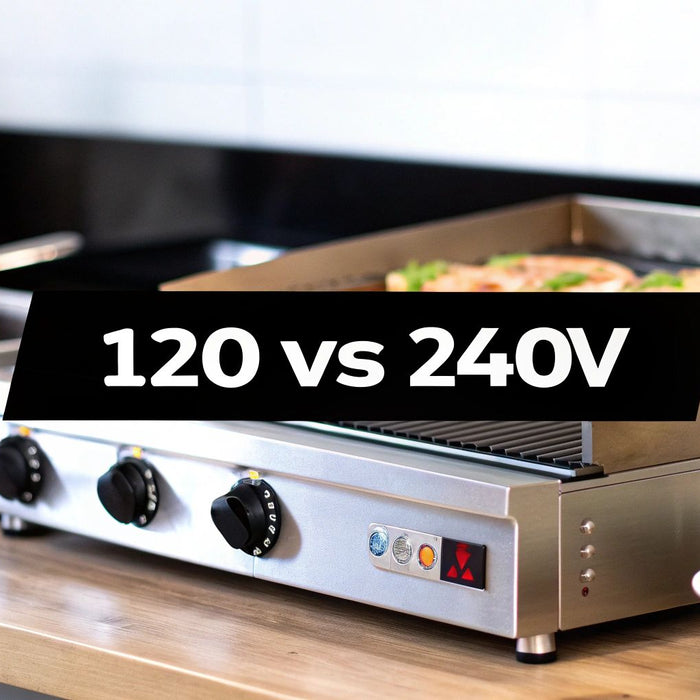 120 vs 240 Volts: Choosing Your Commercial Griddle