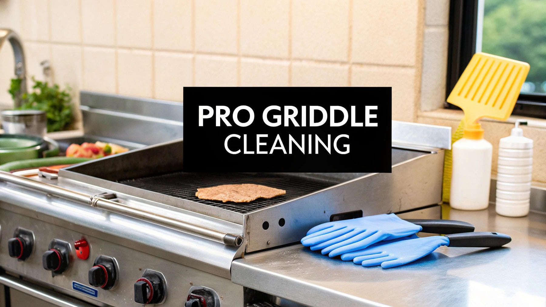 Cleaning Commercial Griddle: Pro Tips for Your Restaurant Kitchen