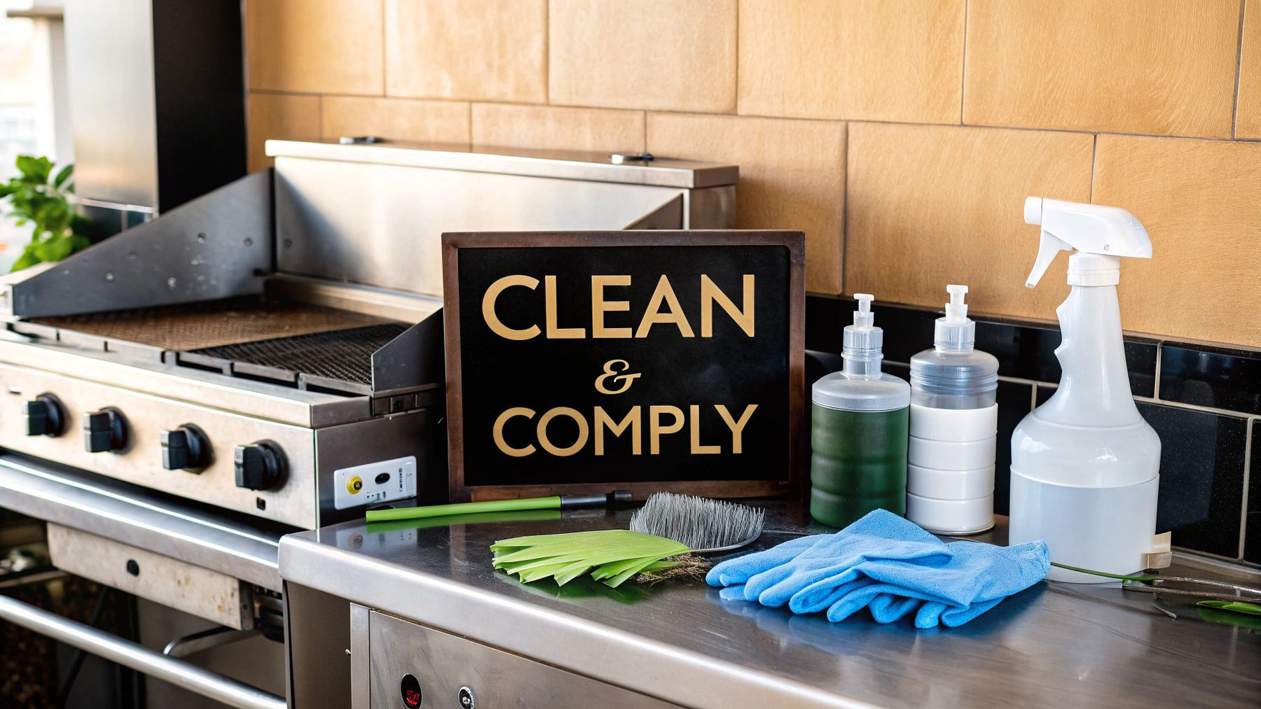 Essential Cleaning Supplies for Commercial Griddles in Restaurants