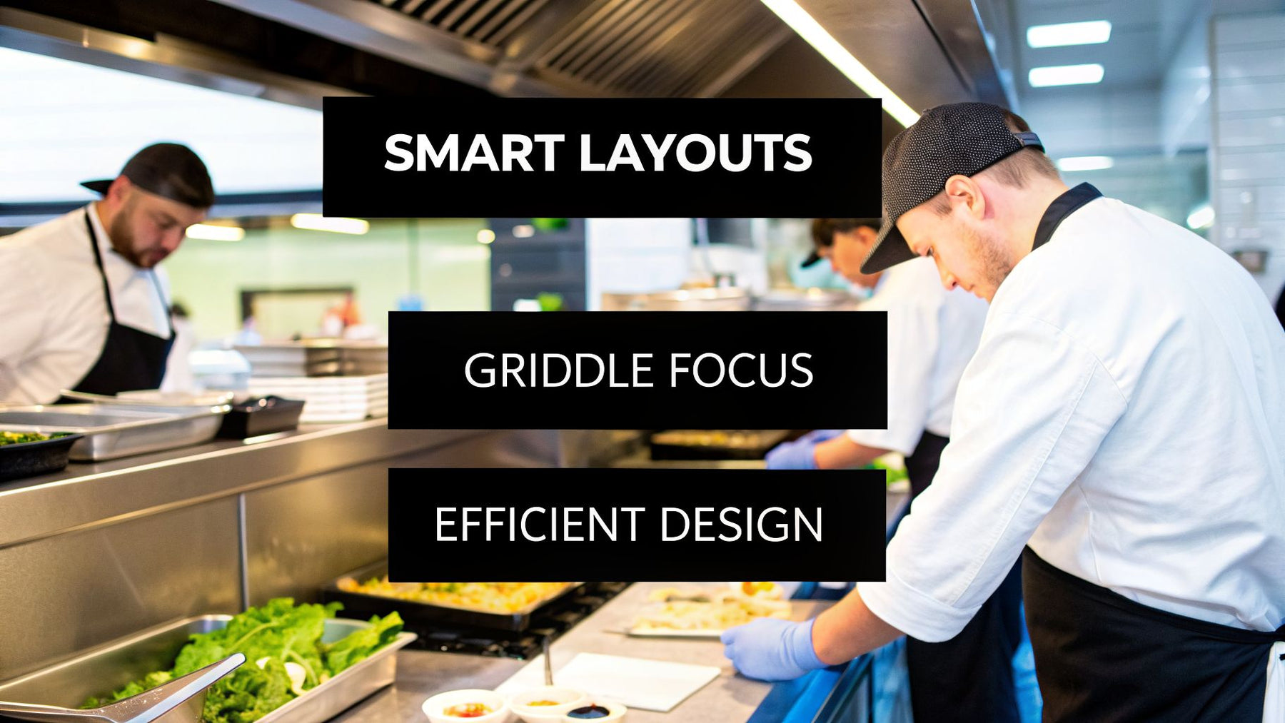 Smart Commercial Kitchen Layout Ideas Built Around Your Griddle