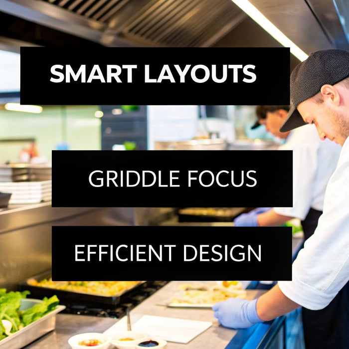 Smart Commercial Kitchen Layout Ideas Built Around Your Griddle