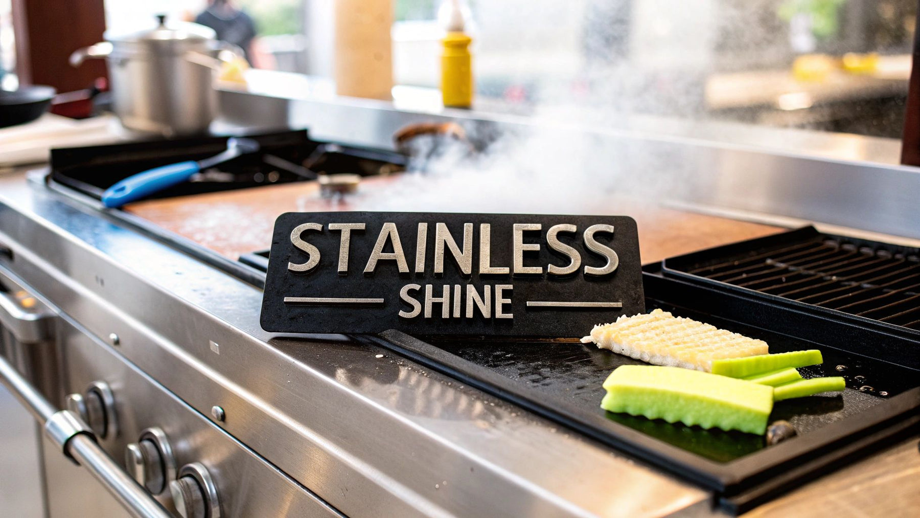 A Chef's Guide to Commercial Stainless Steel Cleaner for Griddles