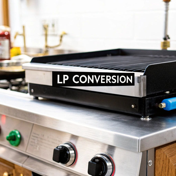 Converting a Natural Gas Griddle to LP: The Complete Guide