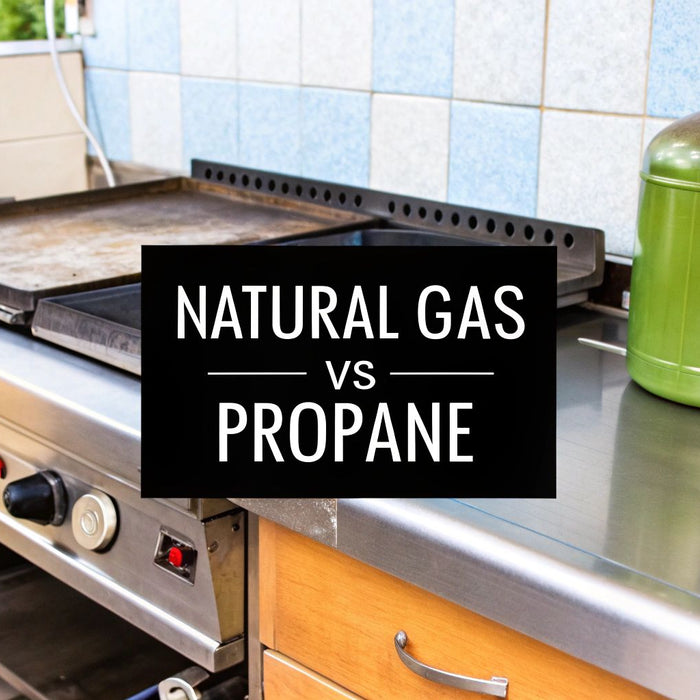Natural Gas vs Propane for Commercial Griddles