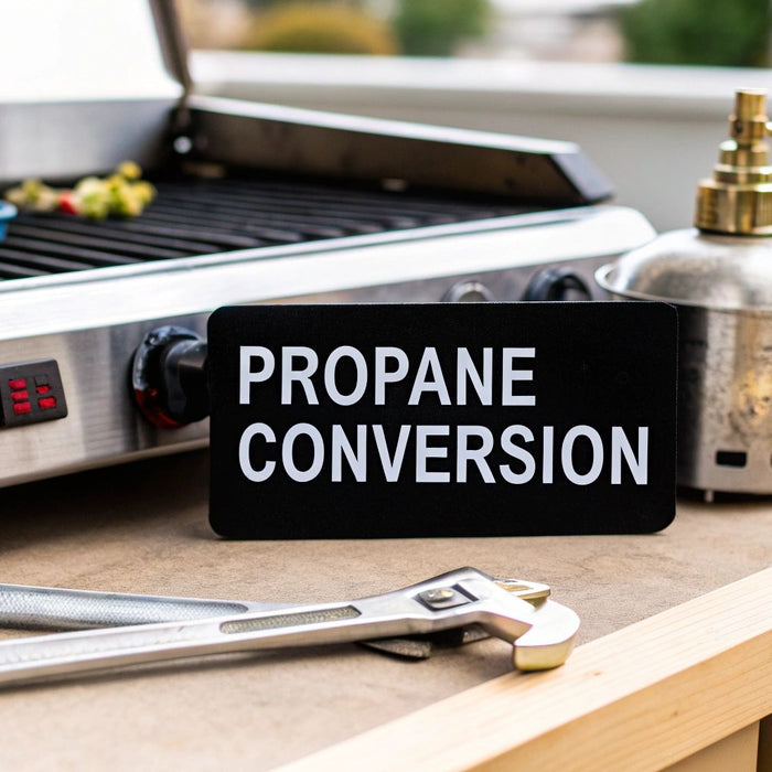 How to Convert Natural Gas to Propane Griddles