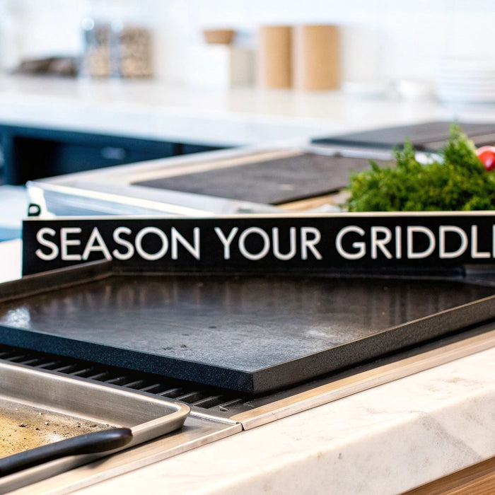 How to Season a New Griddle for Commercial Kitchens