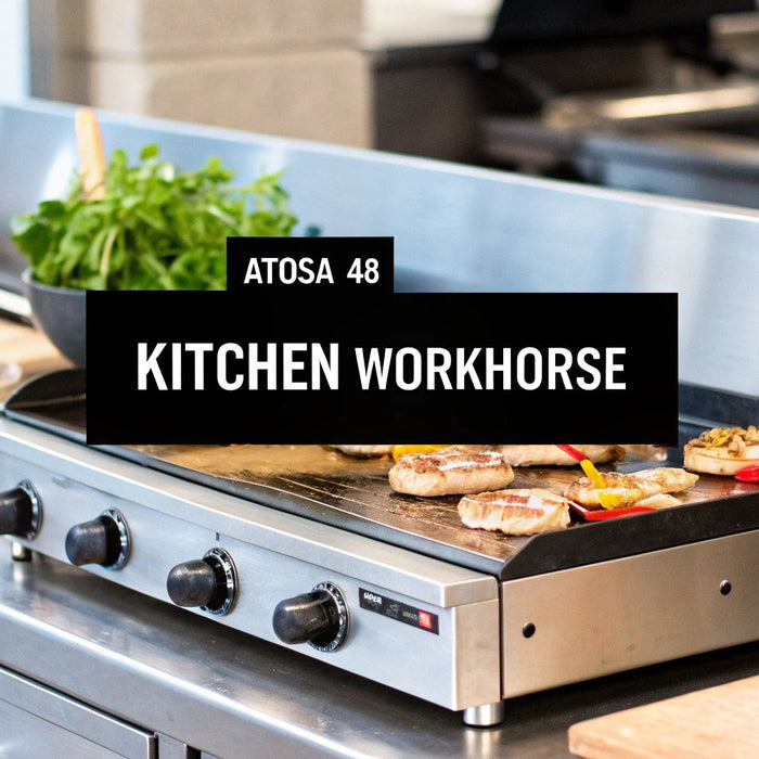 Atosa 48 Griddle: A Commercial Kitchen Workhorse