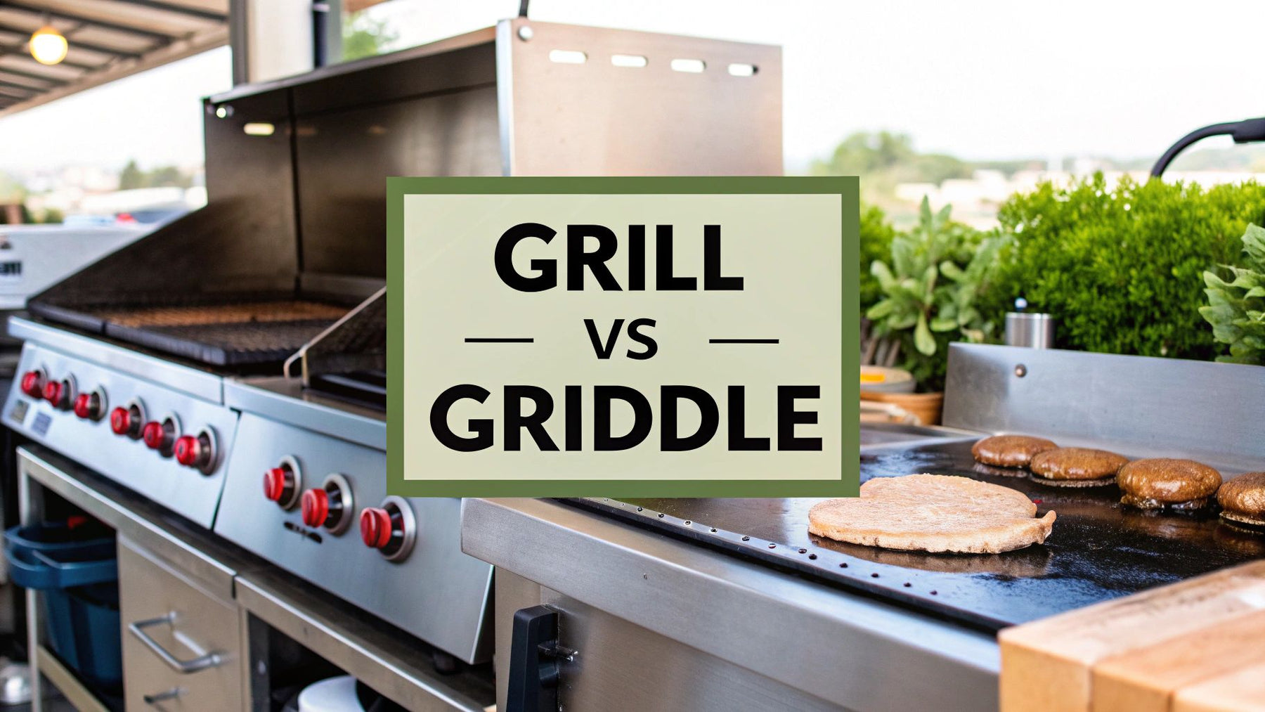 Flat Top Grill vs Griddle Choosing Your Commercial Workhorse