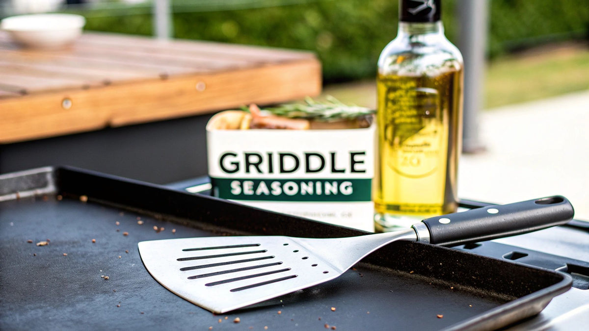 How to Season a Commercial Griddle for a Perfect Nonstick Surface ...