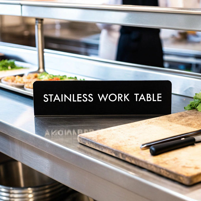 Upgrade Your Kitchen: Pairing Commercial Griddles with the Right Stainless Steel Work Table