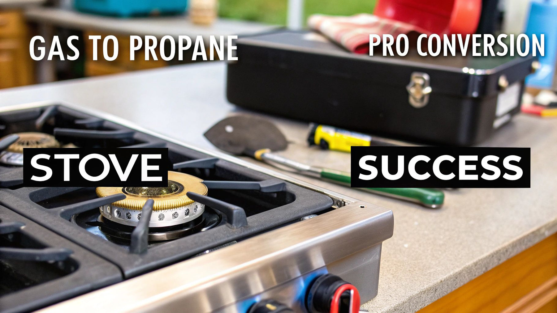 Natural Gas to Propane Conversion Kit for Commercial Griddle Success