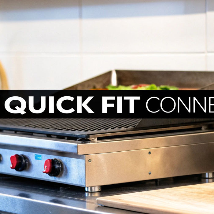 Quick Fit Gas Connectors: A Guide for Commercial Griddles