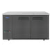 Atosa SBB59GRAUS2 Black Shallow 59-inch Back Bar Refrigerator