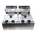 Omcan CE-CN-0012-D Slit Pot Countertop Electric Fryer - Single Phase