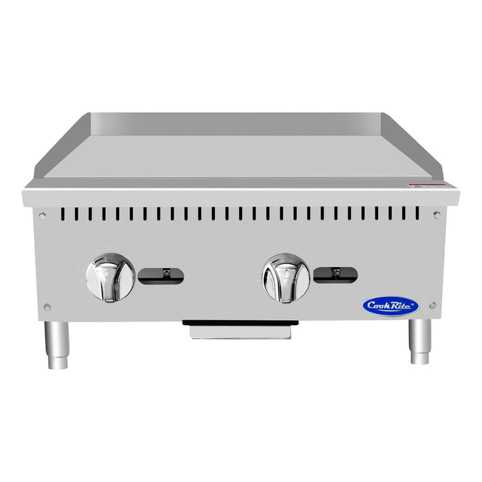 24 Inch Griddle Atosa ATMG-24-NG 24-inch Natural Gas Griddle — Griddles.com