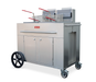 Omcan 47355 Outdoor Portable 35-40 lbs Fryer Double Tank Propane