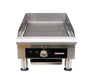 Omcan CE-CN-0350-240V 14 inch Electric Charbroiler with Griddle