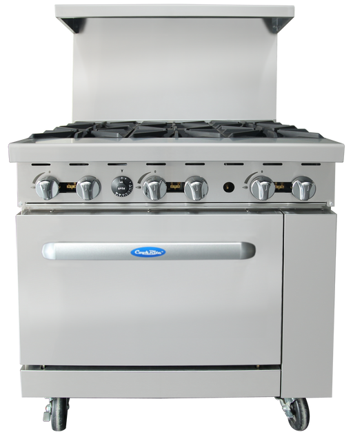 Atosa AGR-6B-LP 6 Burner Natural Gas Range