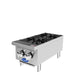 Atosa ACHP-2-LP 12 inch 2 Burner Propane Gas Hot Plate