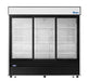 Atosa USA MCF8729GR Sliding Glass 3-Door Merchandiser Refrigerator 64.4 cu. ft. Beverage Cooler