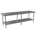 Atosa ST3684EC Mixrite Series 84"x36" Stainless Steel Work Table