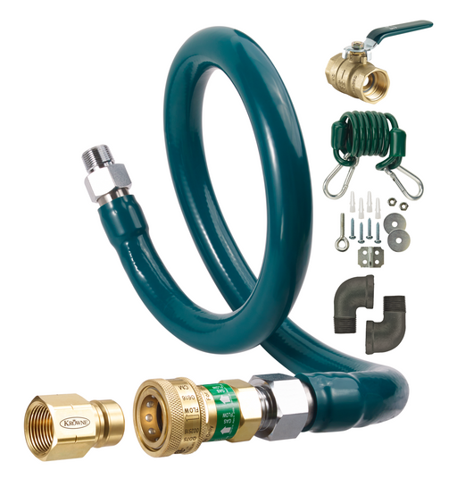Atosa WA300001 Hose Kit for Propane and Natural Gas Units - 48 inch