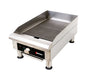 Omcan CE-CN-0350-240V 14 inch Electric Charbroiler with Griddle